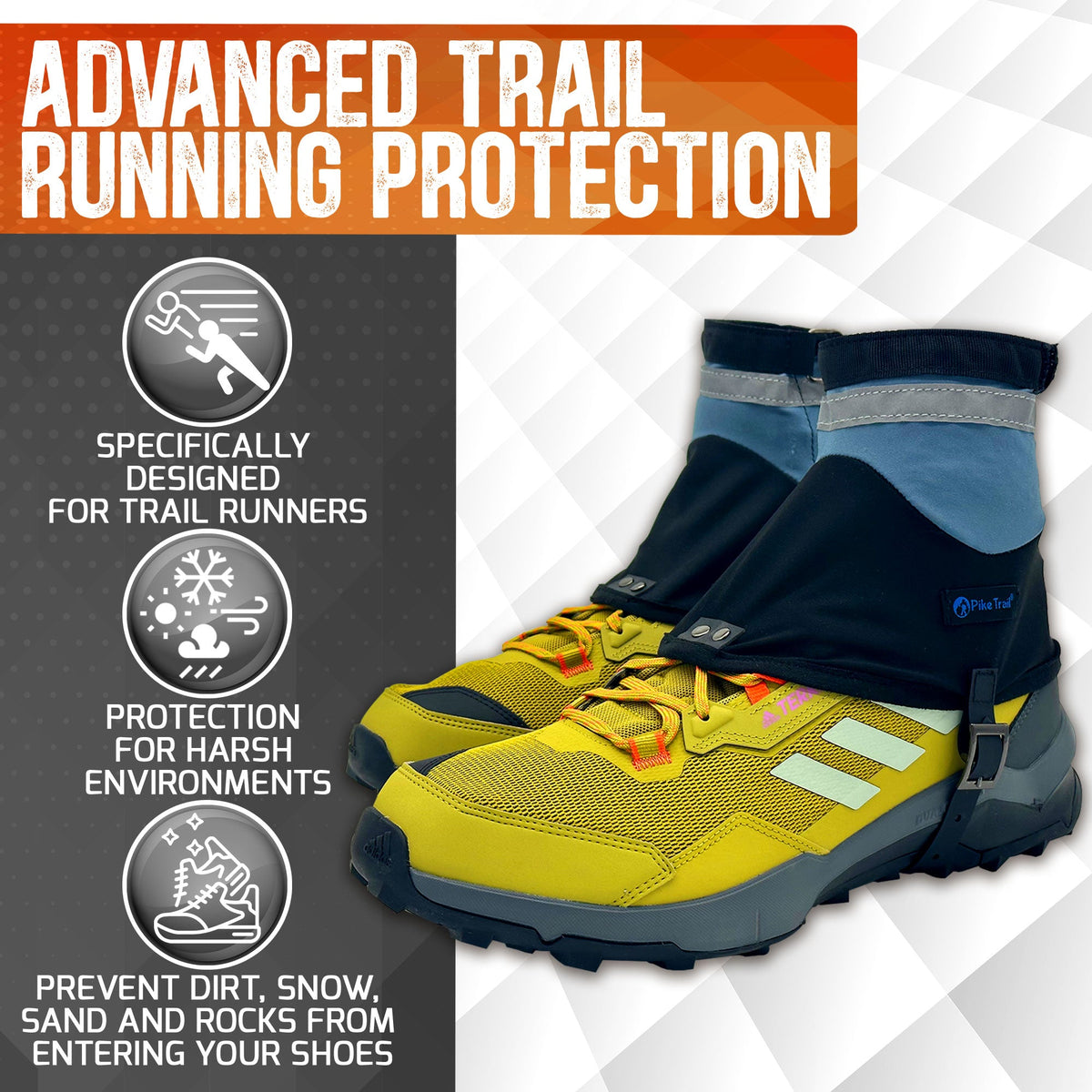 Pike Trail Gaiters for Thru-Hiking