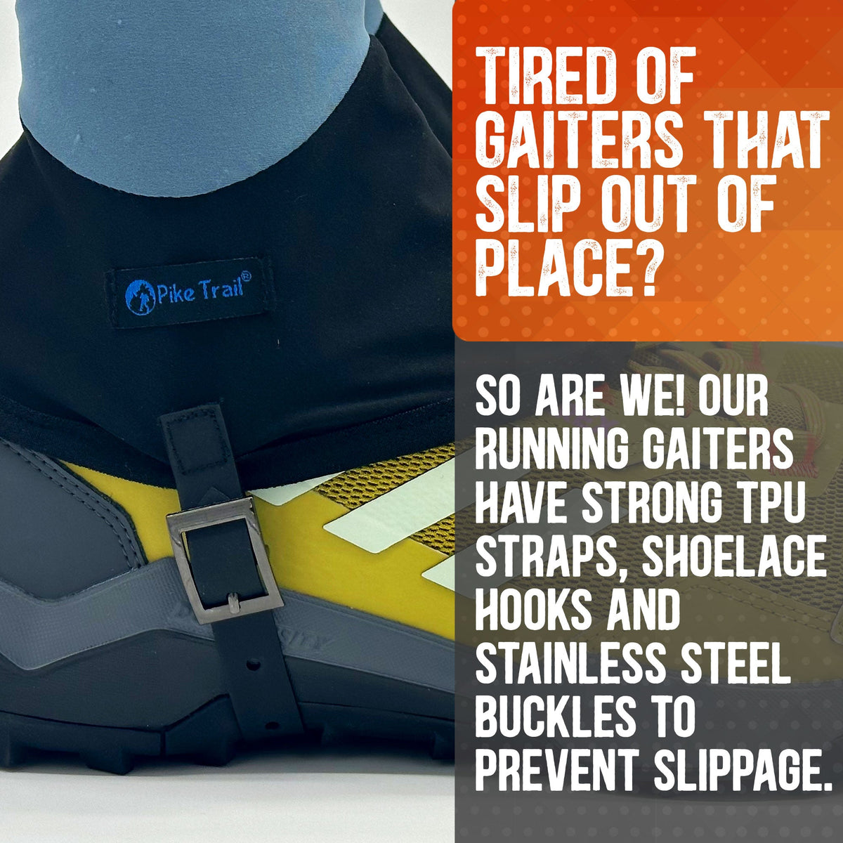 Pike Trail Gaiters for Thru-Hiking