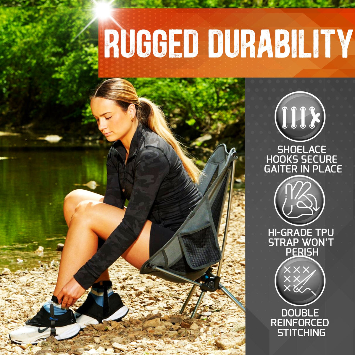Pike Trail Gaiters for Thru-Hiking