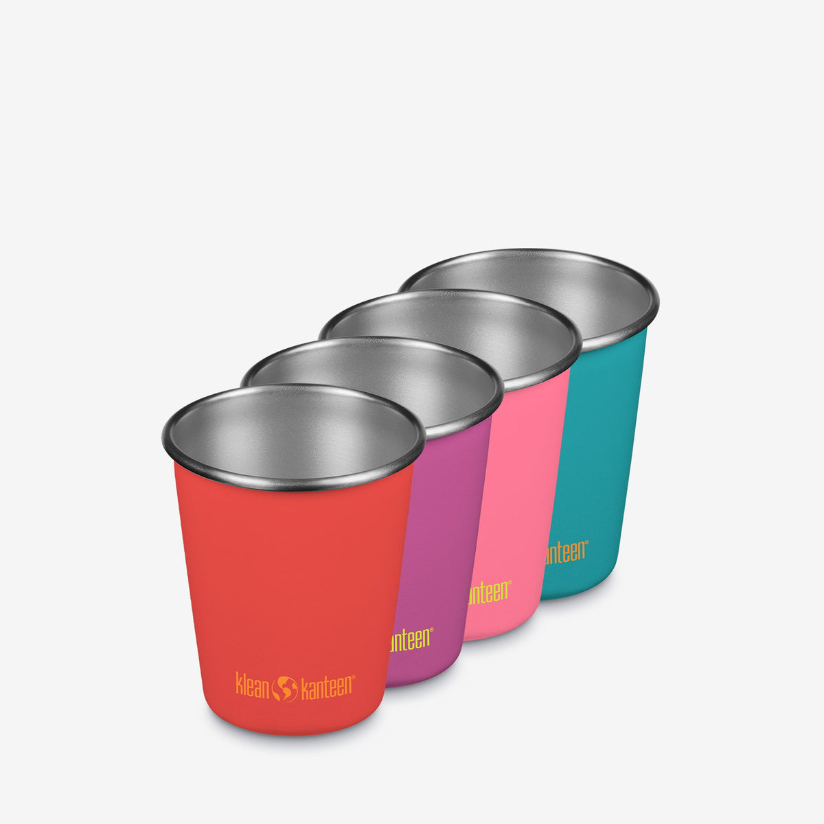 Versatile 10oz Stainless Steel Cups - 4 Pack for Every Occasion