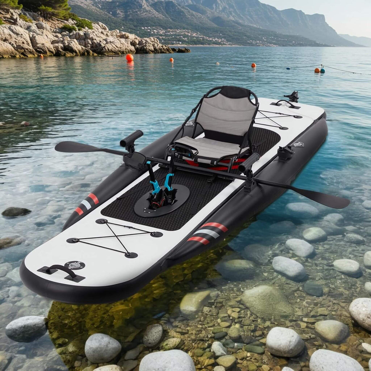 Unleash Your Adventure with the Premium 12FT Lightweight Inflatable Fishing Kayak