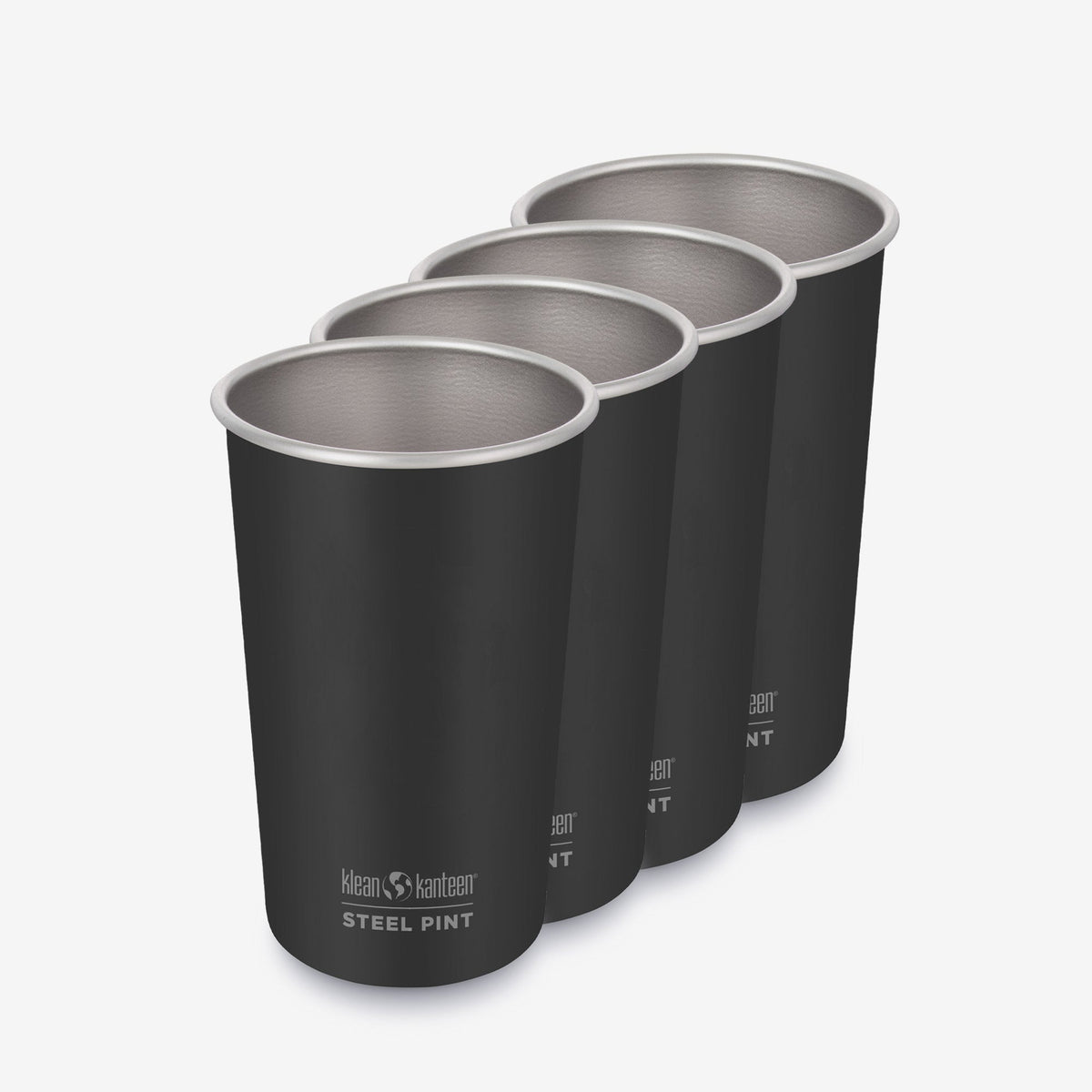 Stainless Steel Pint Cups - 16oz Durable 4 Pack for Every Adventure