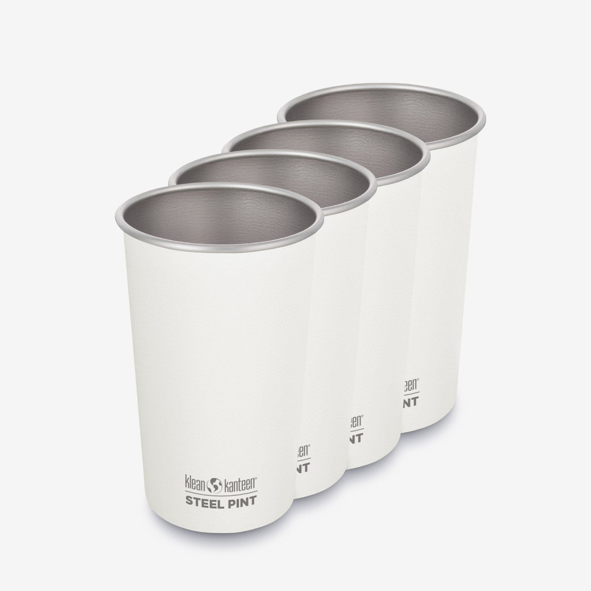 Stainless Steel Pint Cups - 16oz Durable 4 Pack for Every Adventure