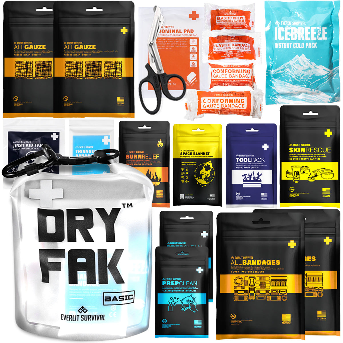 DRY FAK Waterproof First Aid Kit