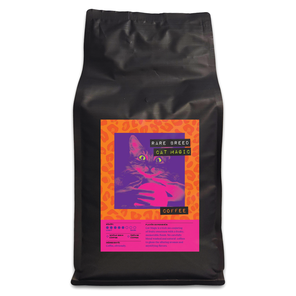 Cat Magic | Bulk Medium Roast | 5lb Bag | Whole Bean