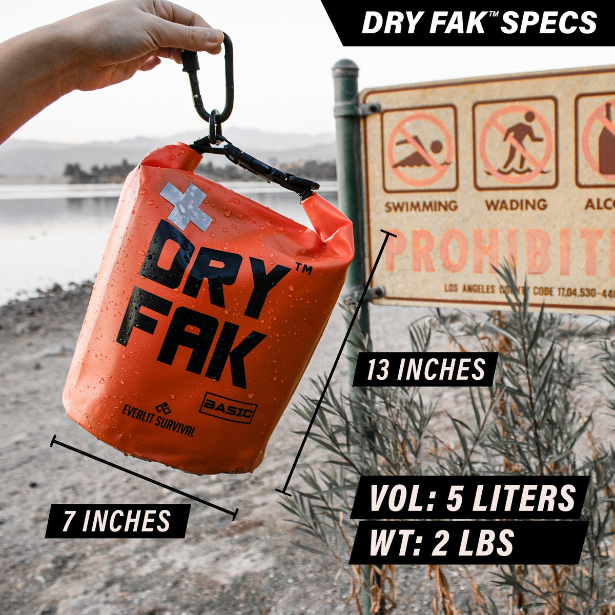 DRY FAK Waterproof First Aid Kit
