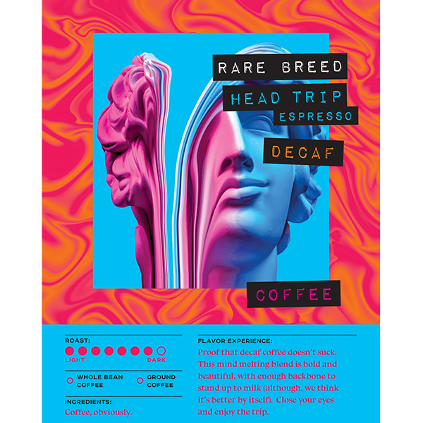 Head Trip | Bulk Decaf Espresso | 5lb Bag | Whole Bean