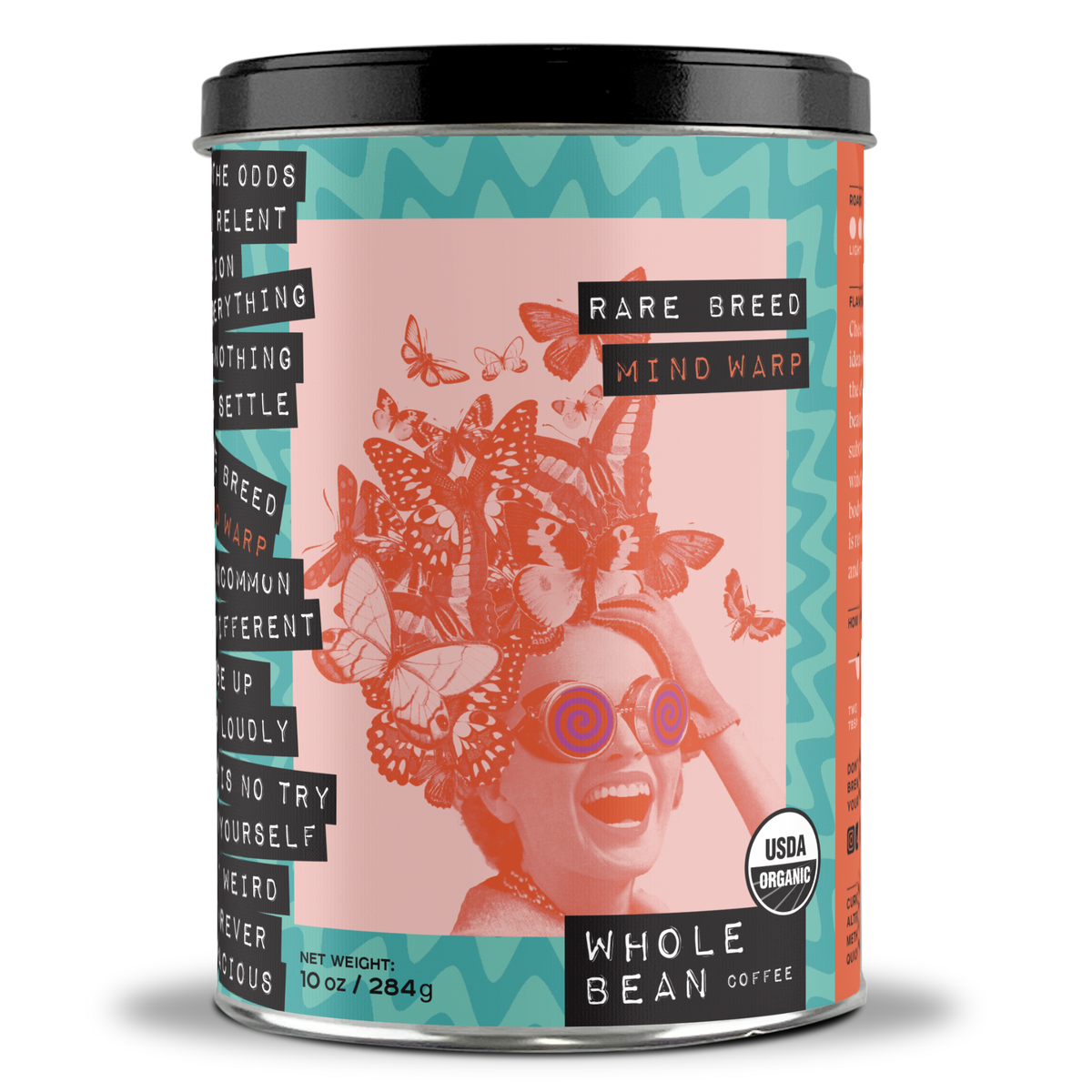 Mind Warp | Light Roast Coffee | 10oz Tin | Whole Bean