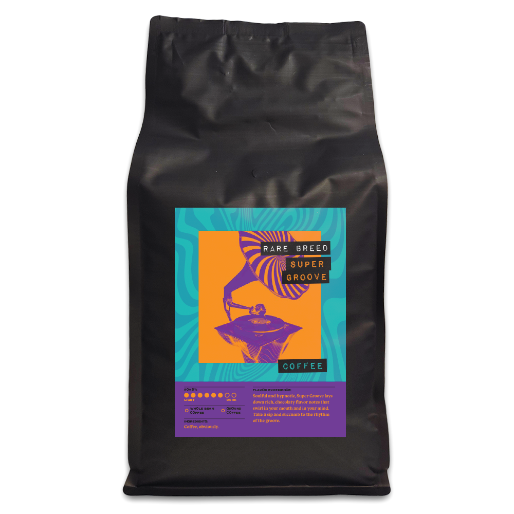 Super Groove | Bulk Dark Roast | 5lb Bag | Whole Bean