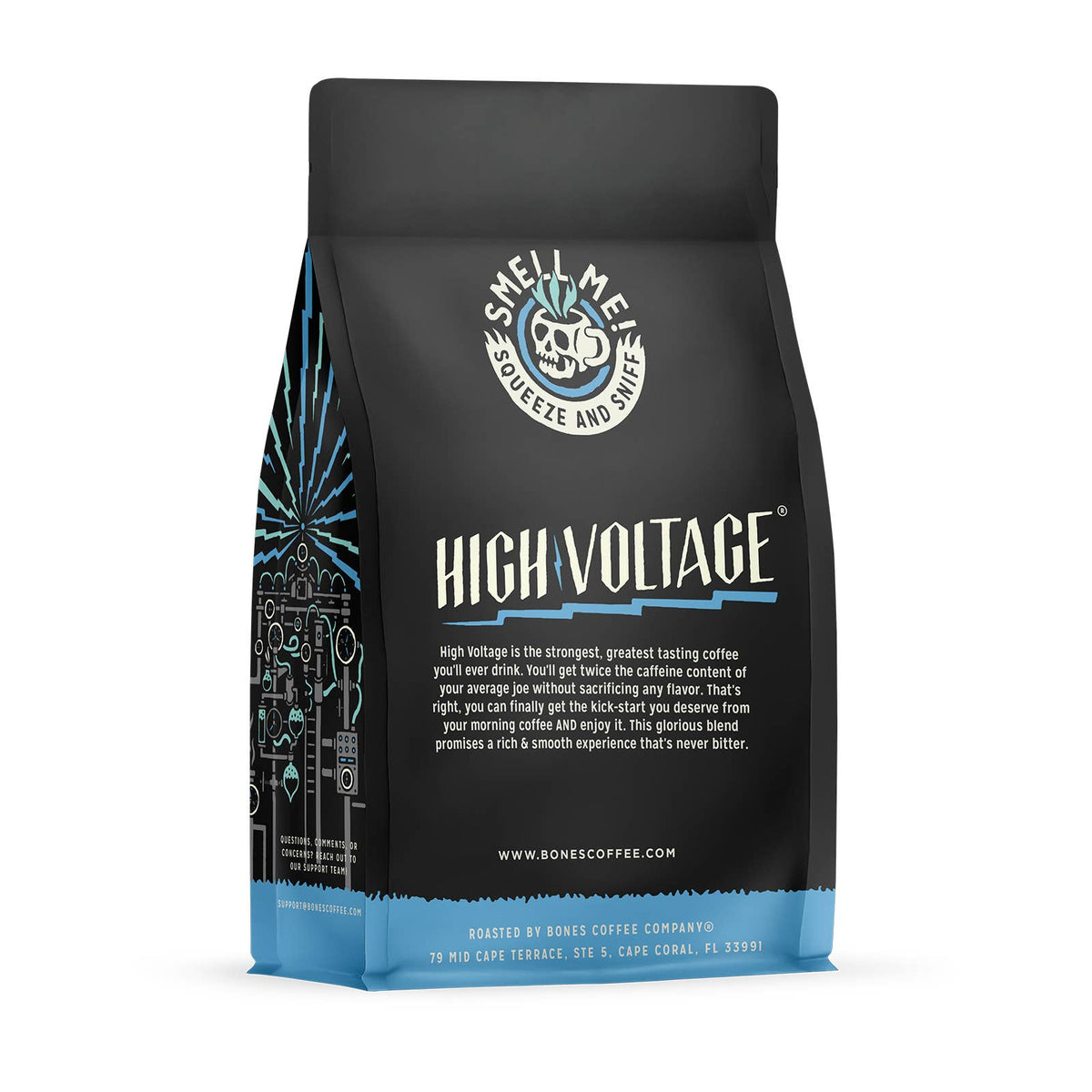 High Voltage Coffee | Dark Roast | 12oz | Whole Bean