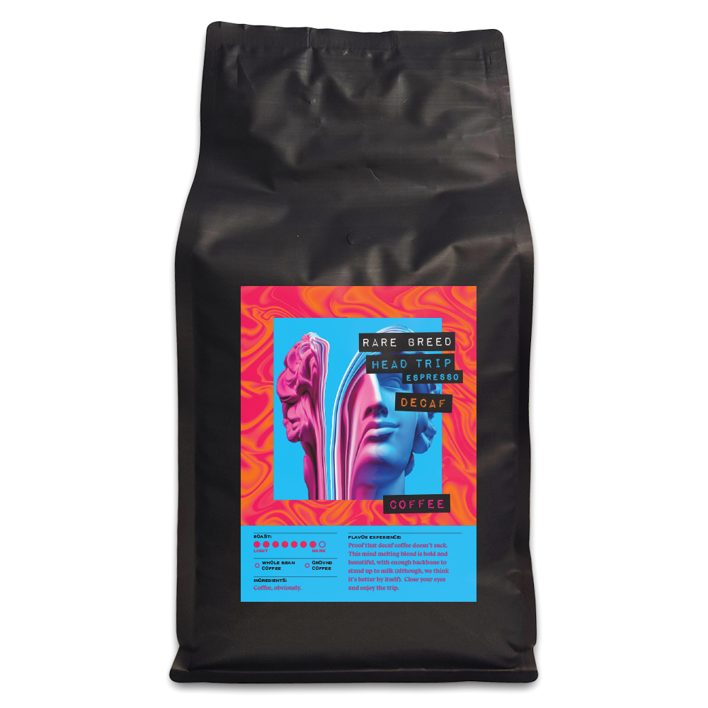 Head Trip | Bulk Decaf Espresso | 5lb Bag | Whole Bean