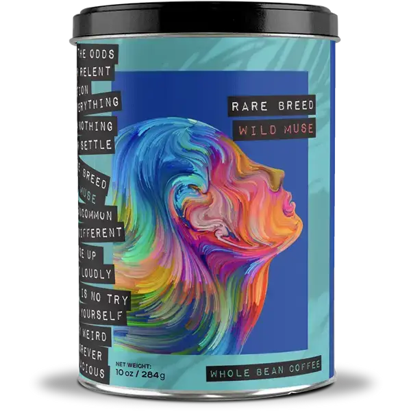 Wild Muse | Natural Process Coffee | 10oz Tin | Whole Bean