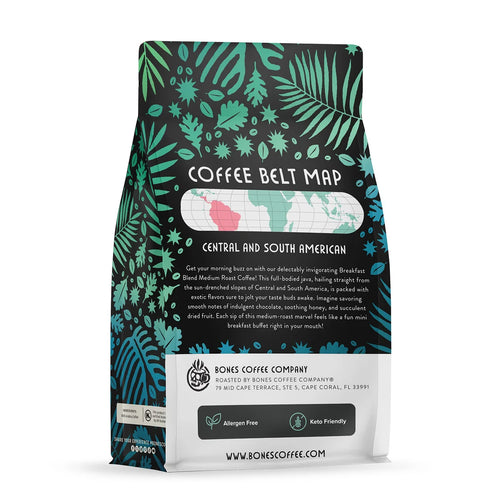 Breakfast Blend Coffee | Medium Roast | 12oz | Whole Bean