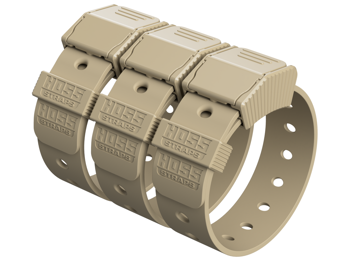 Durable Gear Straps for Versatile Outdoor Adventures - 12-Inch