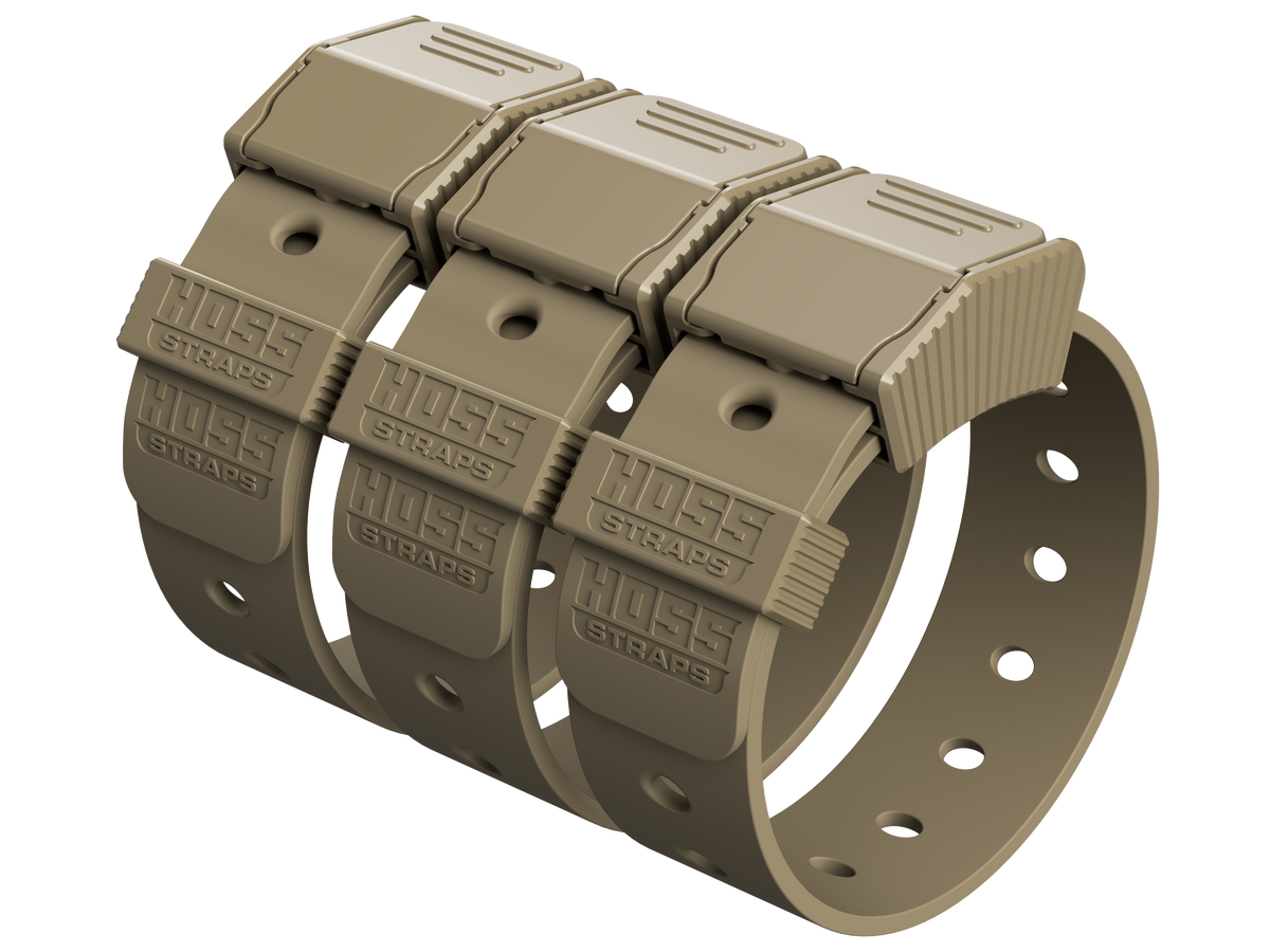 Durable Gear Straps for Versatile Outdoor Adventures - 12-Inch