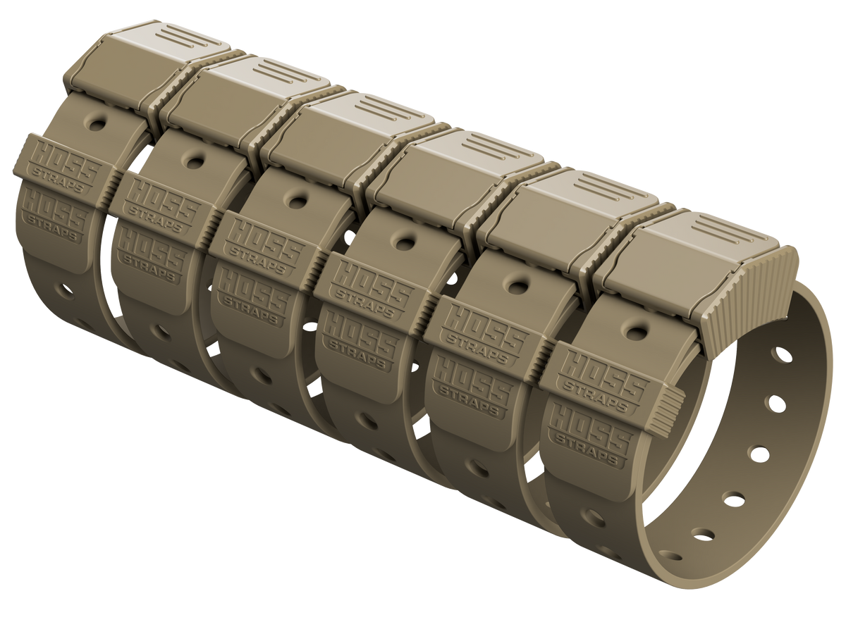 Durable Gear Straps for Versatile Outdoor Adventures - 12-Inch