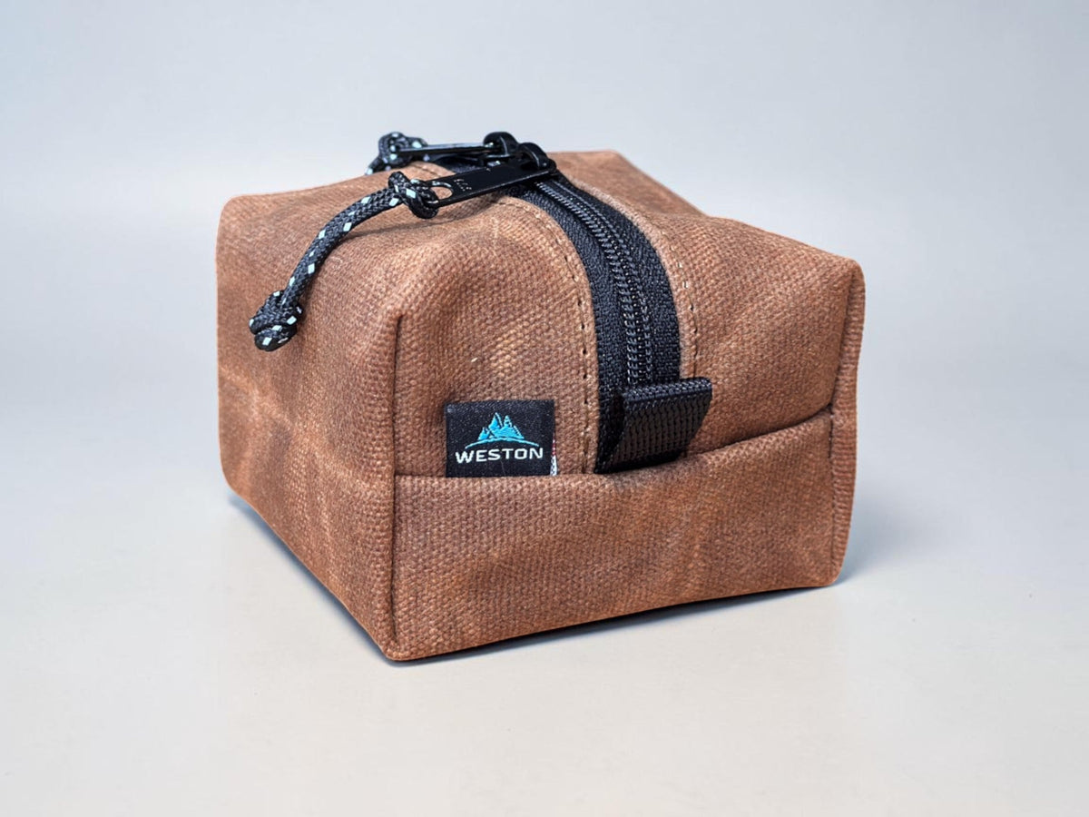 Waxed Canvas Trangia Spirit Burner Case – Rugged & Classic Fire Kit Pouch