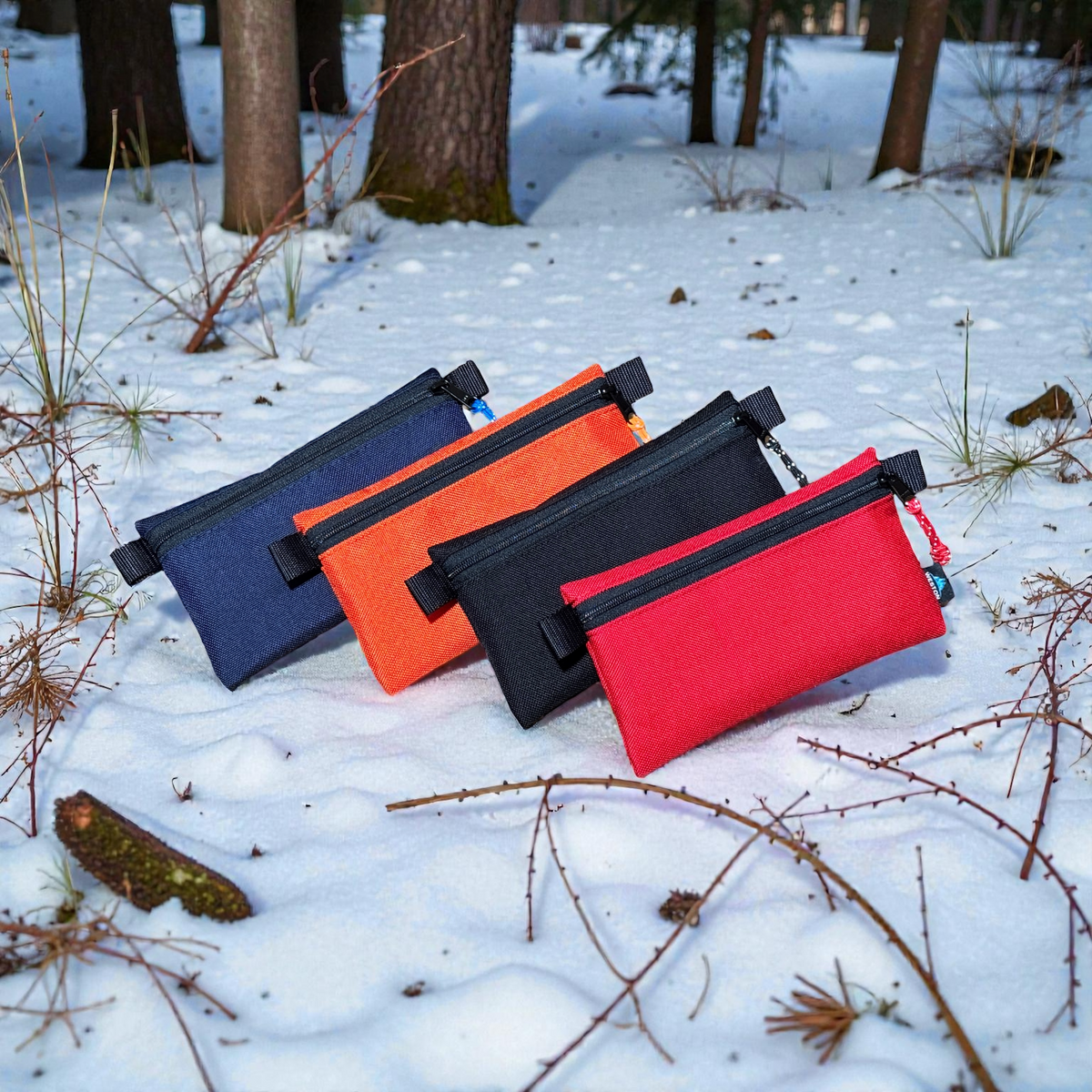 Mid-Size Cordura® Timberline Series Zip Pouches – Built for Hiking, Camping, EDC