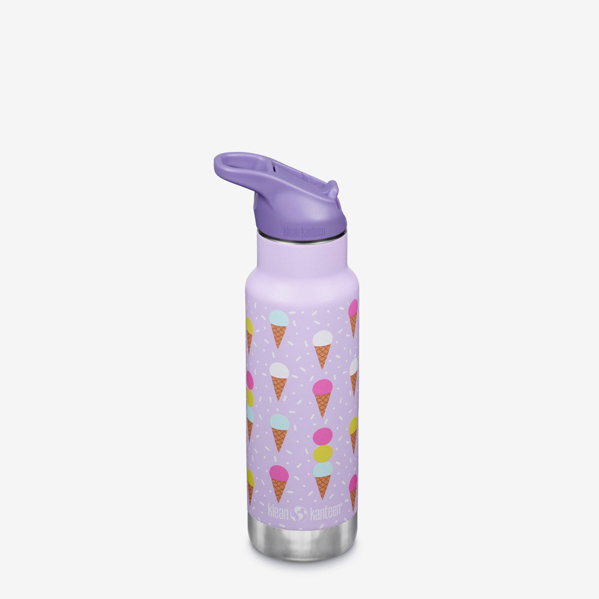 Insulated Kids Water Bottle - Classic 12oz with Flip Seal Sport Cap