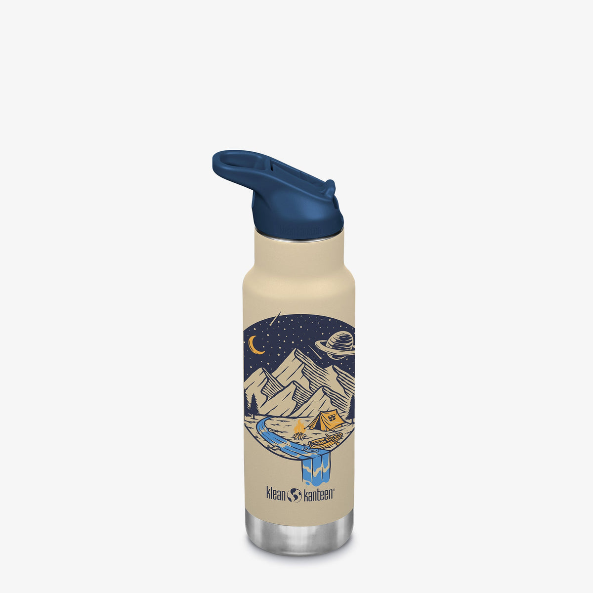 Insulated Kids Water Bottle - Classic 12oz with Flip Seal Sport Cap