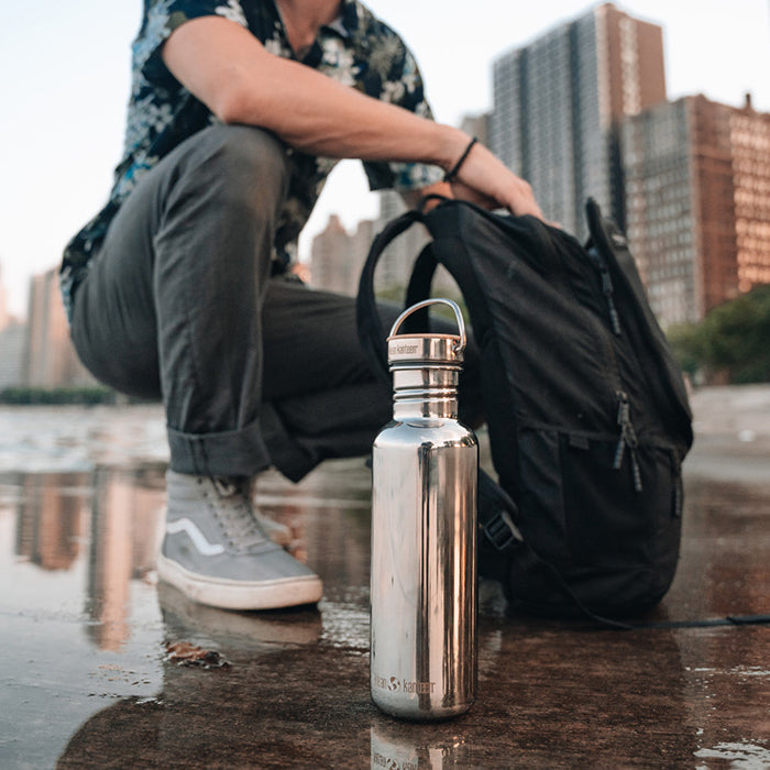 Sustainable Water Bottle – 27oz Reflect with Bamboo Cap for Stylish Hydration