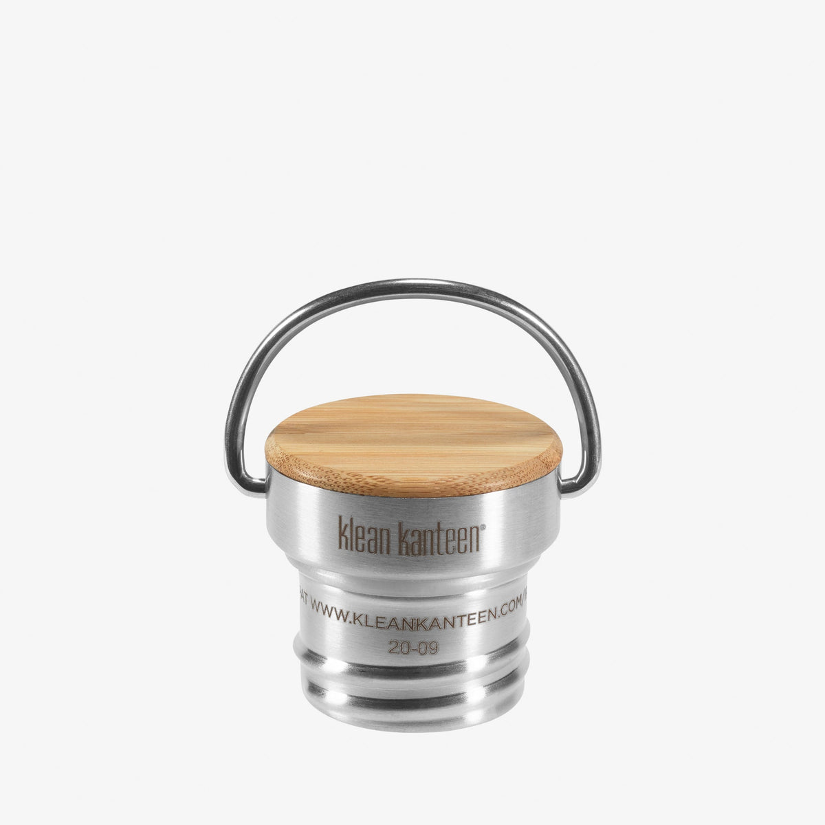 Sustainable Bamboo Cap Water Bottle - 12oz Rise Reflect
