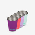 Versatile 10oz Stainless Steel Cups - 4 Pack for Every Occasion