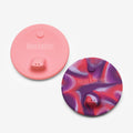 Kids Sippy Lid Set - 2-Pack Splash-Proof Silicone Lids for Effortless Sipping