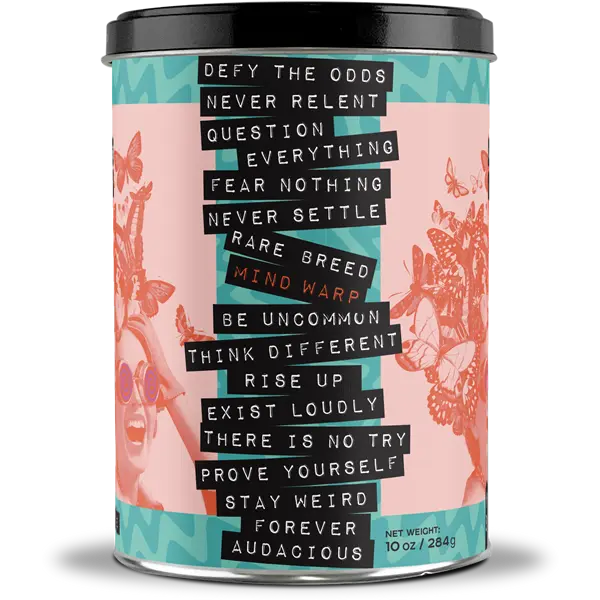 Mind Warp | Light Roast Coffee | 10oz Tin | Whole Bean