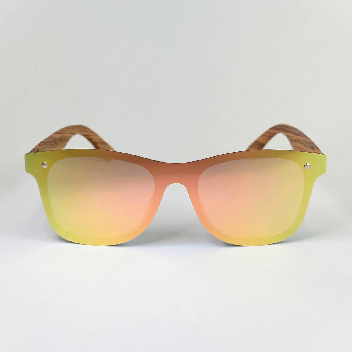 Stylish Natalia Sunglasses in Zebrawood - Eco-Friendly Fashion
