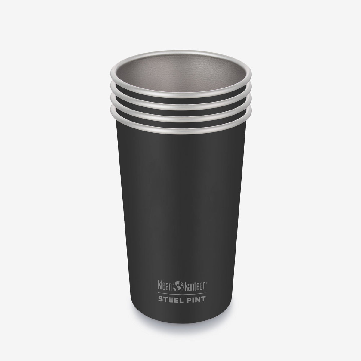 Stainless Steel Pint Cups - 16oz Durable 4 Pack for Every Adventure