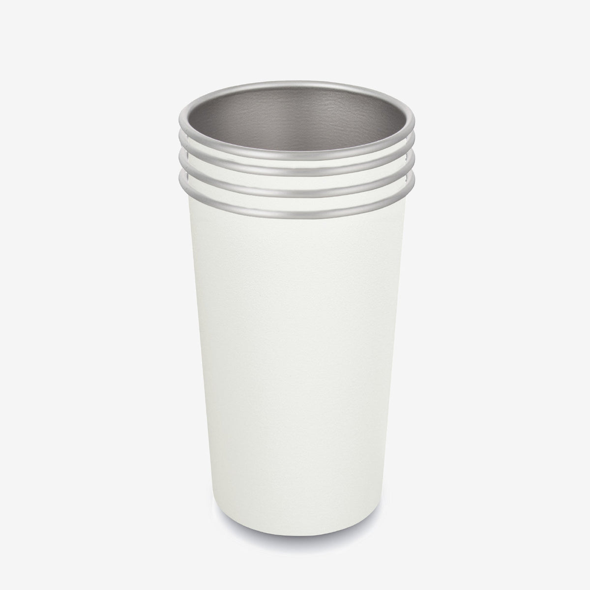 Stainless Steel Pint Cups - 16oz Durable 4 Pack for Every Adventure