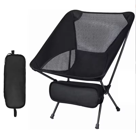 Foldable Camp Chair with cup holder - PreLoved G+