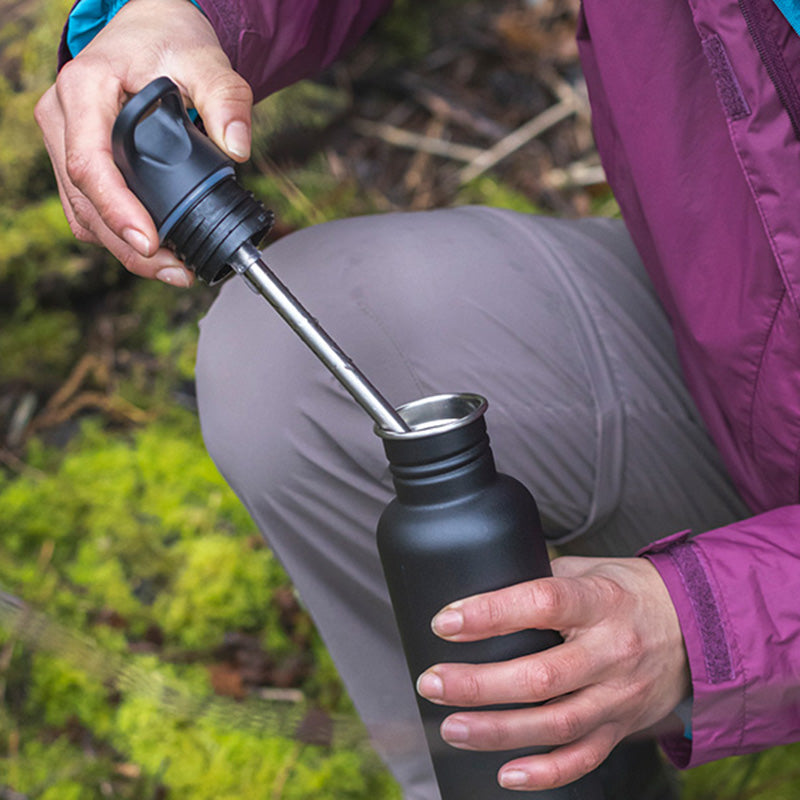 27oz Classic Stainless Steel Water Bottle with Flip Seal Sport Cap