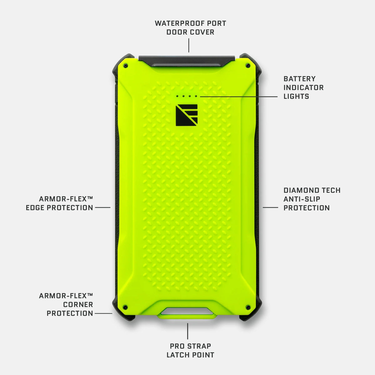 Poseidon Pro Power Bank - Durable Waterproof Power Bank
