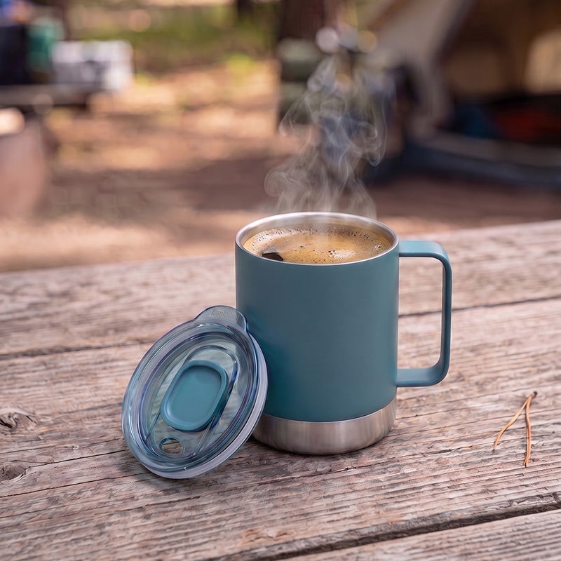 Eco-Friendly 12oz Recycled Stainless Steel Camp Mug
