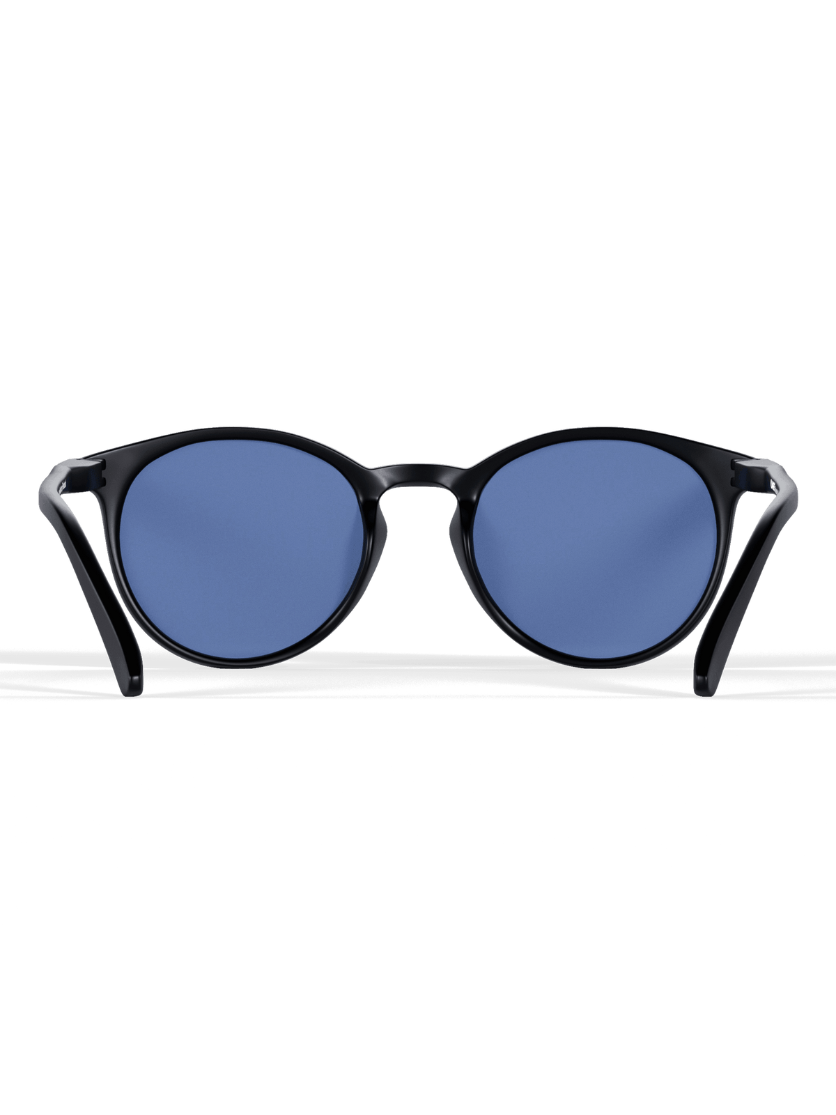 Black Round Polarized Sunglasses - UV400 for Men & Women