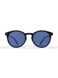 Black Round Polarized Sunglasses - UV400 for Men & Women