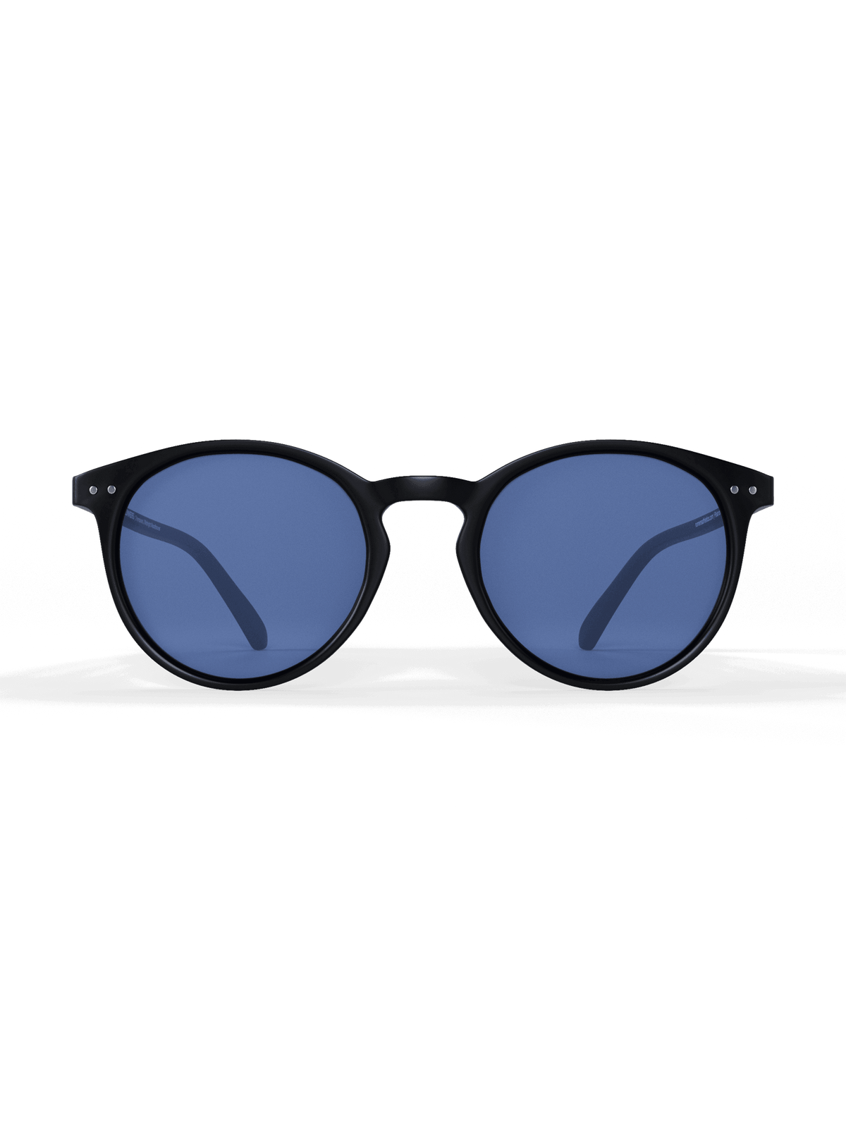 Black Round Polarized Sunglasses - UV400 for Men & Women
