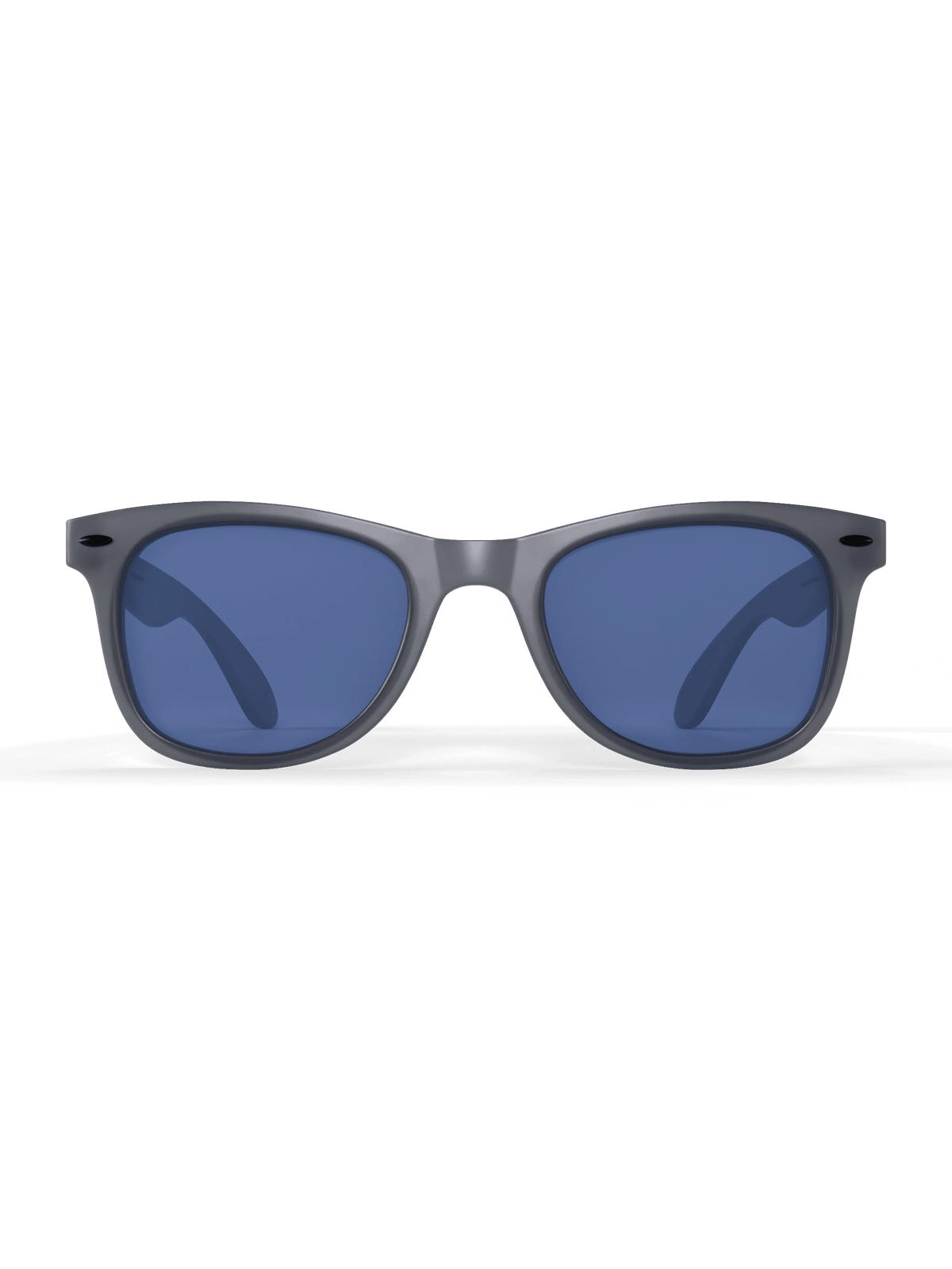 Gray Square Sport Sunglasses - Polarized UV400 for Men & Women