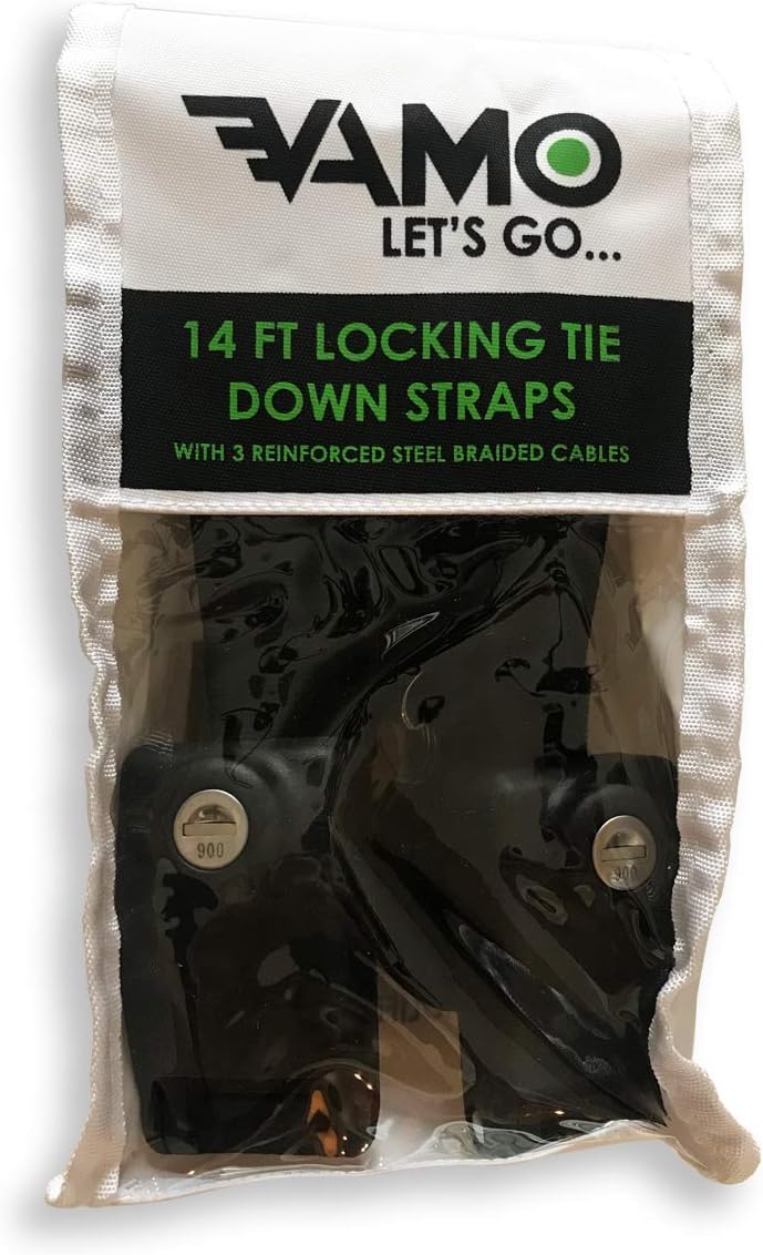 Locking Tie Down Straps for Paddleboards